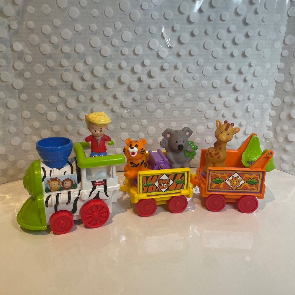 Fisher Price Little People 🎶🐯🦒🐨Musical Zoo Train